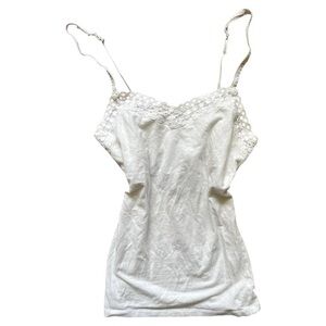 goodness gracious >.< | gorgeous Y2K coquette white tank top